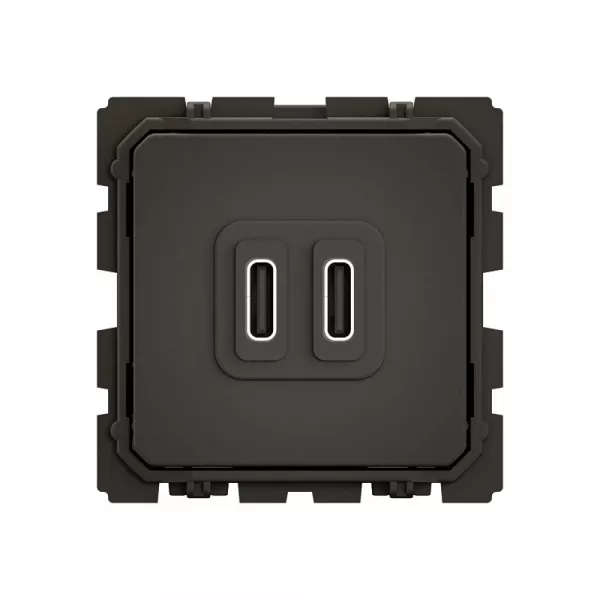 legrand-prise double chargeur usb c�liane type-c 20w power delivery - borne automatique (cm0154)