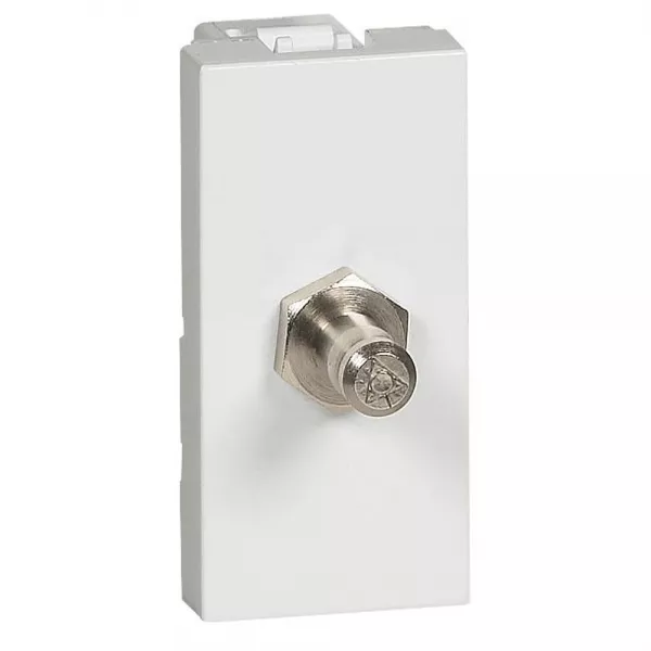 legrand-prise �quipotentielle mosaic 1 module - blanc antimicrobien (078700)
