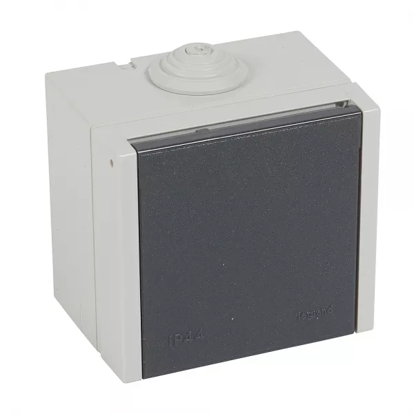 legrand-prise �tanche 3p+n+t � volet plexo 20a 400v ip44 ik08 saillie - gris (055707)