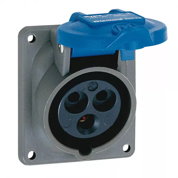 legrand-prise fixe hypra ip44 16a - 200v~ � 250v~ - 3p+n+t - plastique (052024)