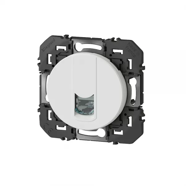 legrand-prise rj45 cat6 stp blind�e dooxie finition blanc - sachet (095225)