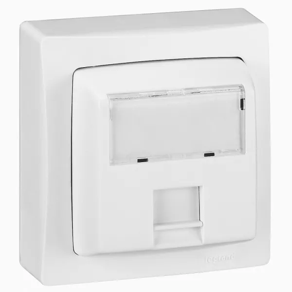 legrand-prise rj45 cat�gorie 6 ftp appareillage saillie complet - blanc (086047)