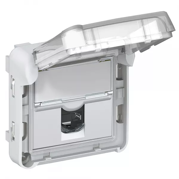 legrand-prise rj45 cat�gorie 6 utp plexo - finition gris (069561)