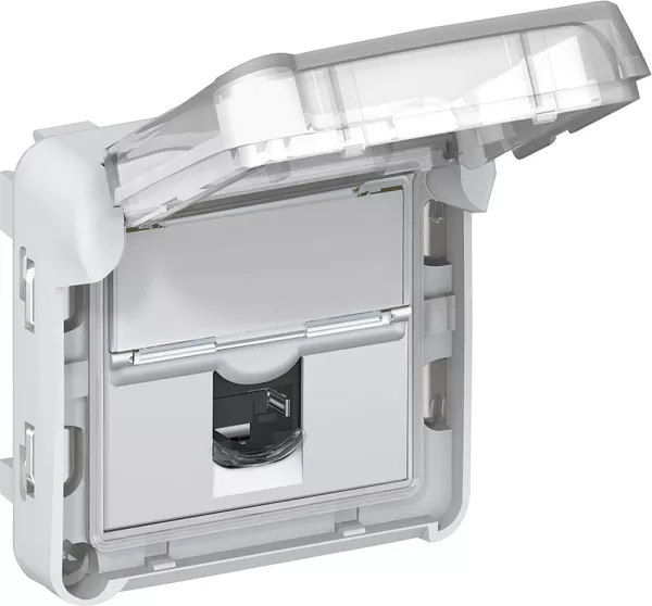 legrand-prise rj45 �tanche cat�gorie 6 ftp plexo composable ip55 gris (069569)