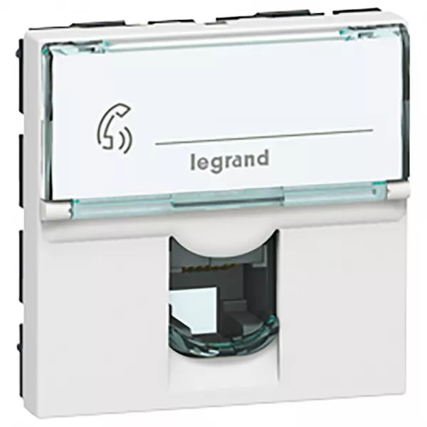 legrand-prise rnis num�ris mosaic - blanc (078734)