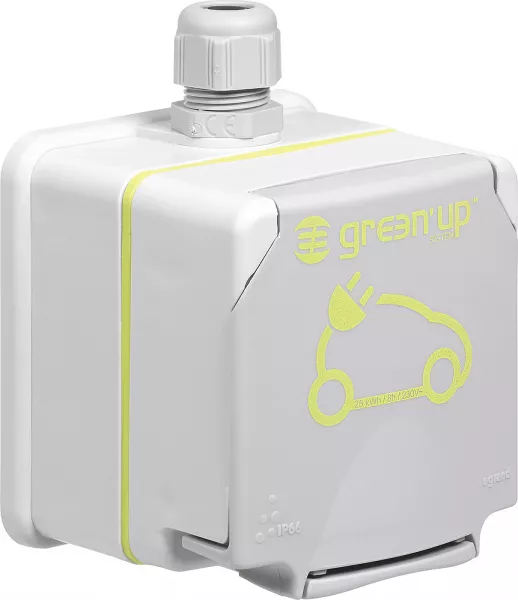 legrand-prise saillie ip55 standard germanique green\'up access pour v�hicule �lectrique (090472)