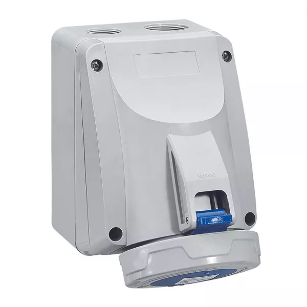 legrand-prise saillie p17 ip66/67 16a - 200v~ � 250v~ - 2p+t (555354)