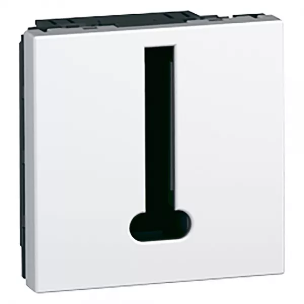legrand-prise t�l�phone 8 contacts mosaic 2 modules - alu (079238)