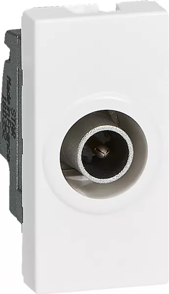legrand-prise t�l�vision �9,52mm m�le mosaic 1 module - blanc (078793)