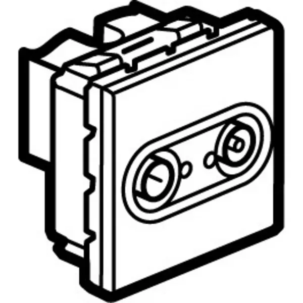 legrand-prise tv-r mosaic 2 modules pour maintenance d\'installation - blanc (078783)