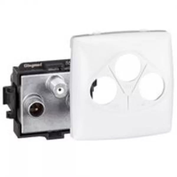 legrand-prise tv-r-sat appareillage saillie composable - blanc (086142)
