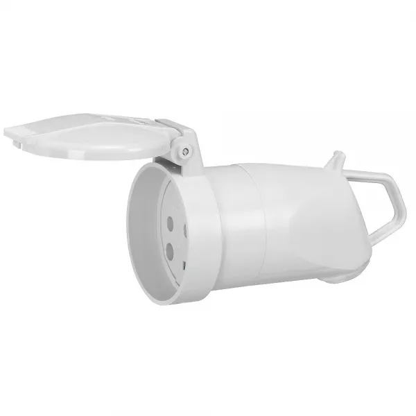 legrand-prolongateur 3p+n+t 20a 400v~ avec volet de protection (055667)