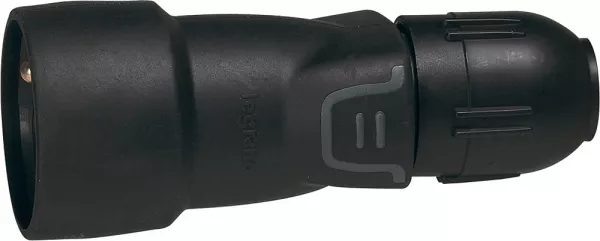legrand-prolongateur caoutchouc 2p+t 16a ik08 � connexion automatique ip44 (050441)
