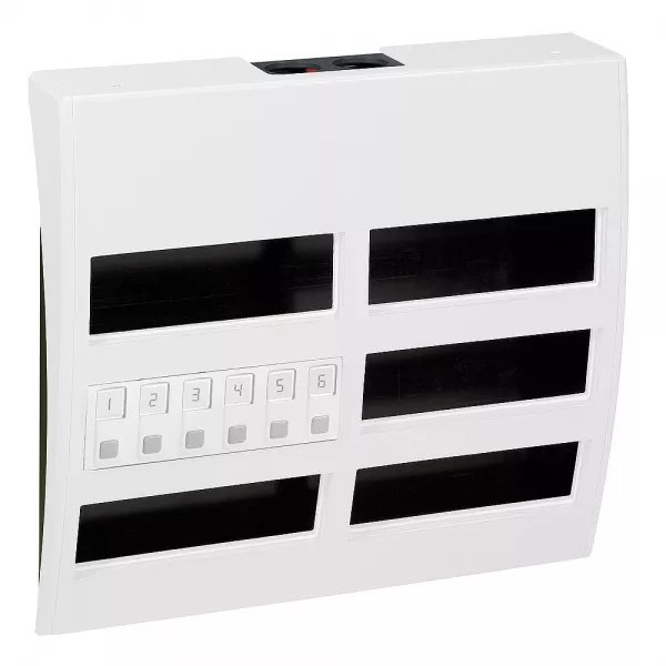 legrand-pupitre de table mosaic pour 6 afficheurs r�f�rence 076660 maximum - 36 modules (078214)