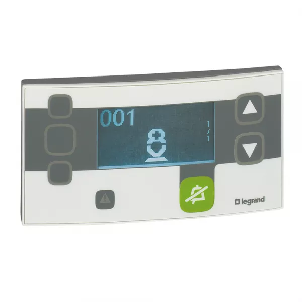legrand-pupitre scs principal pour salle infirmi�re avec autosurveillance (076611)