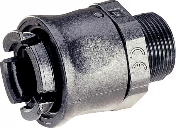 legrand-raccord m�le droit pour conduit flexible rta polyamide �12mm iso20 (666474)