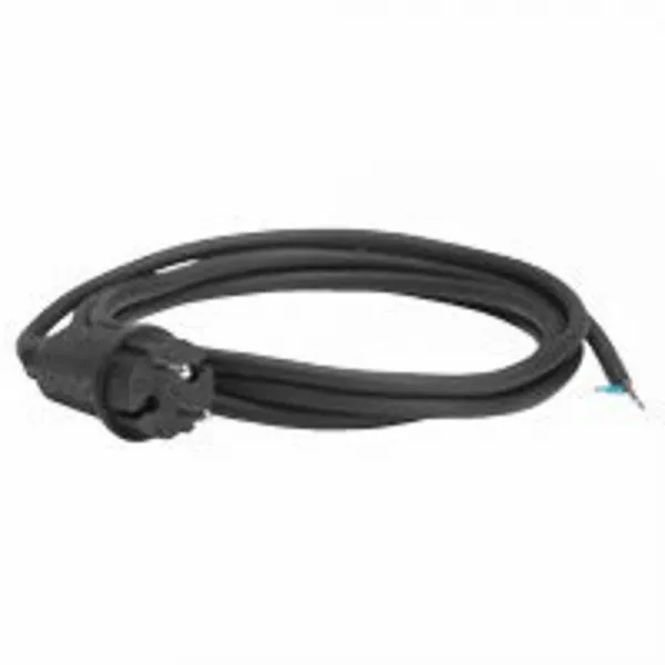 legrand-rallonge � c�bler avec fiche 2p 16a avec cordon caoutchouc 5m (051632)
