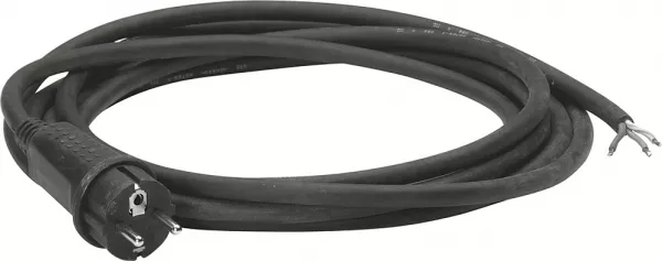 legrand-rallonge � c�bler avec fiche 2p+t 16a avec cordon caoutchouc 3m (051634)