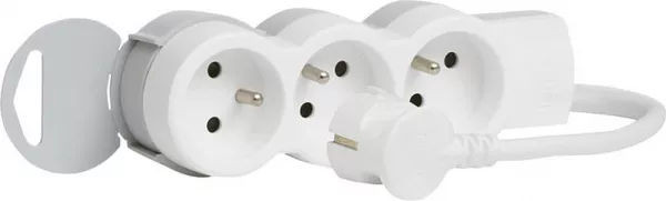 legrand-rallonge multiprise 3 prises 2p+t 16a 230v avec cordon 1,5m (050051)