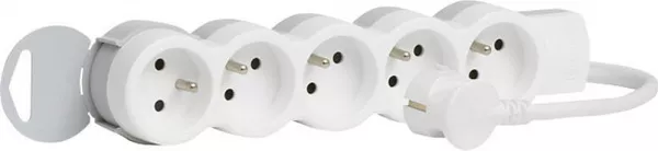 legrand-rallonge multiprise 5 prises 2p+t 16a 230v avec cordon 3m (050059)