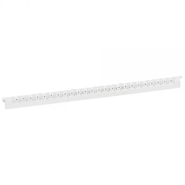 legrand-r�glette 24 rep�res m�mocab l.2,3mm + signe conventionnel point noir/fond blanc (037955)