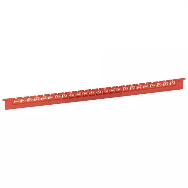 legrand-r�glette 24 rep�res m�mocab larg.2,3mm + chiffre 2 selon couleur international (037810)
