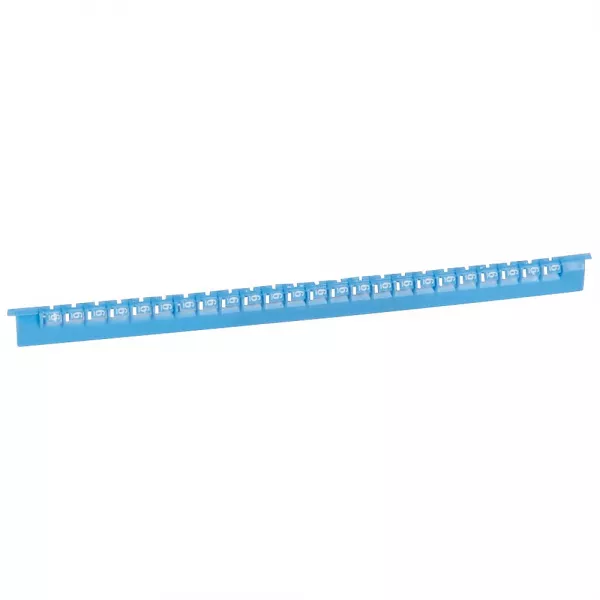 legrand-r�glette 24 rep�res m�mocab larg.2,3mm + chiffre 6 selon couleur international (037808)
