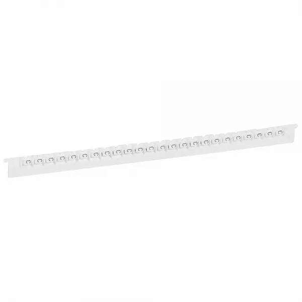legrand-r�glette 24 rep�res m�mocab largeur 2,3mm + lettre majuscule c noir/fond blanc (037828)