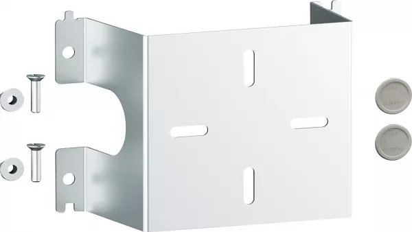 legrand-rehausse plexo 1 poste inox pour fixation sur panneau sandwich (069492l)