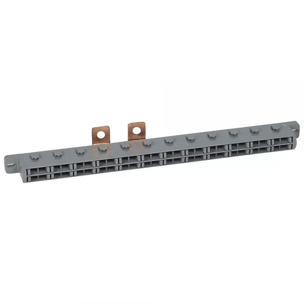 legrand-r�partiteur de rang�e lexiclic ph+n avec cordon connecteur longueur 120mm (037317)