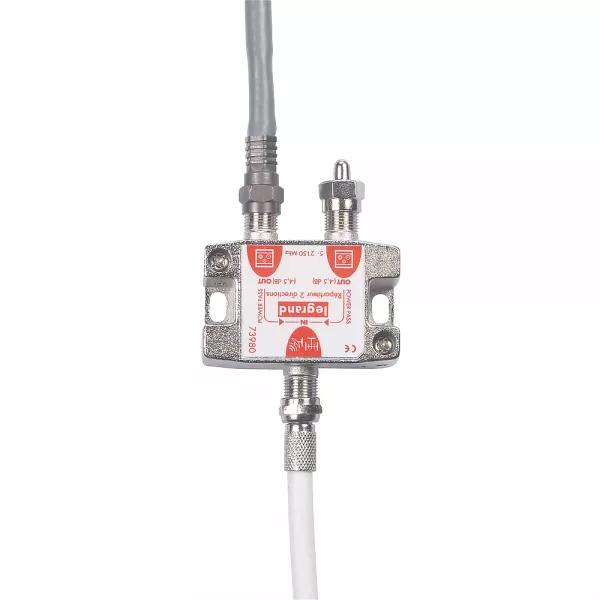 legrand-r�partiteur tv-fm-sat avec 2 sorties \'\'f\'\' (091035)