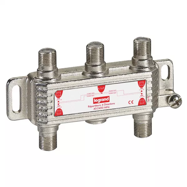 legrand-r�partiteur tv-fm-sat avec 4 sorties \'\'f\'\' (091036)