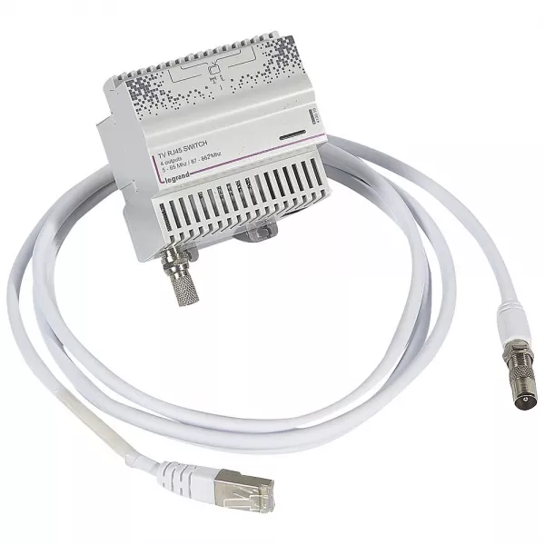 legrand-r�partiteur tv hertzien tnt, c�ble pour coffret optimum manuel - 4 modules (413019)