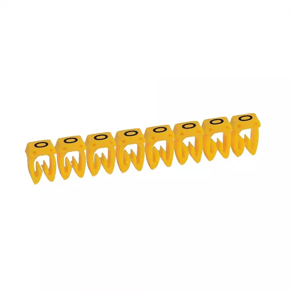 legrand-rep�re cab 3 filerie 0,15mm� � 0,5mm� et blocs de jonction + lettre majuscule o (038124)