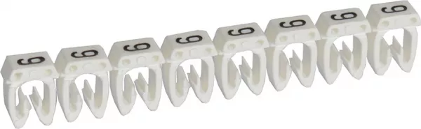 legrand-rep�re cab 3 pour filerie 0,5mm� � 1,5mm� et blocs de jonction chiffre 9 blanc (038219)