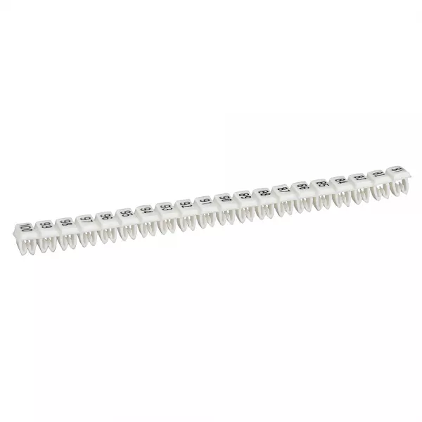legrand-rep�re cab 3 pour filerie 1,5 � 2,5mm� - noir/fond blanc - nombres 41 � 60 (038162)