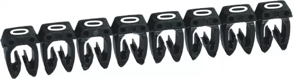 legrand-rep�re cab 3 pour filerie 1,5mm� � 2,5mm� avec chiffre 0 noir (038220)