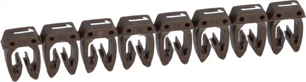 legrand-rep�re cab 3 pour filerie 4mm� � 6mm� avec chiffre 1 brun (038231)