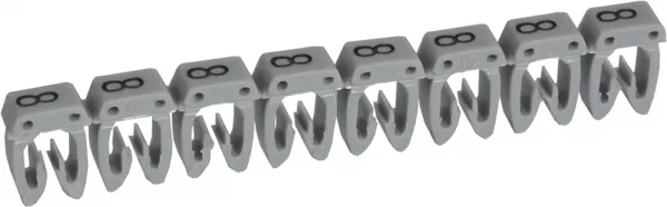 legrand-rep�re cab 3 pour filerie 4mm� � 6mm� avec chiffre 8 gris (038238)