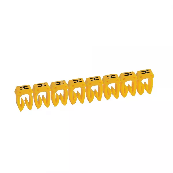 legrand-rep�re cab 3 pour filerie 4mm� � 6mm� avec lettre majuscule h (038367)