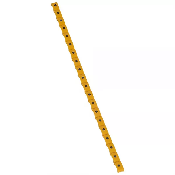 legrand-rep�re duplix signe conventionnel point noir sur fond jaune (038441)
