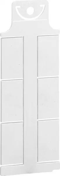 legrand-rep�re logicab 2 pour auxiliaire de commande et signalisation-blanc-mod�le large (038512)