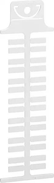 legrand-rep�re vierge m�mocab pour table tra�ante logicab2 blanc 4 caract�res maxi (038503)
