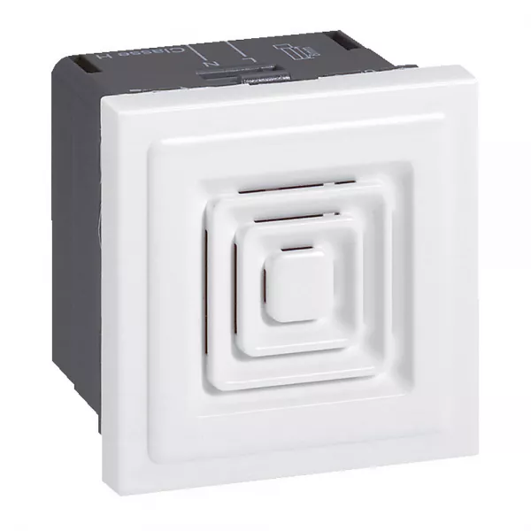 legrand-ronfleur mosaic - 230v~ - 2 modules - blanc (076641)
