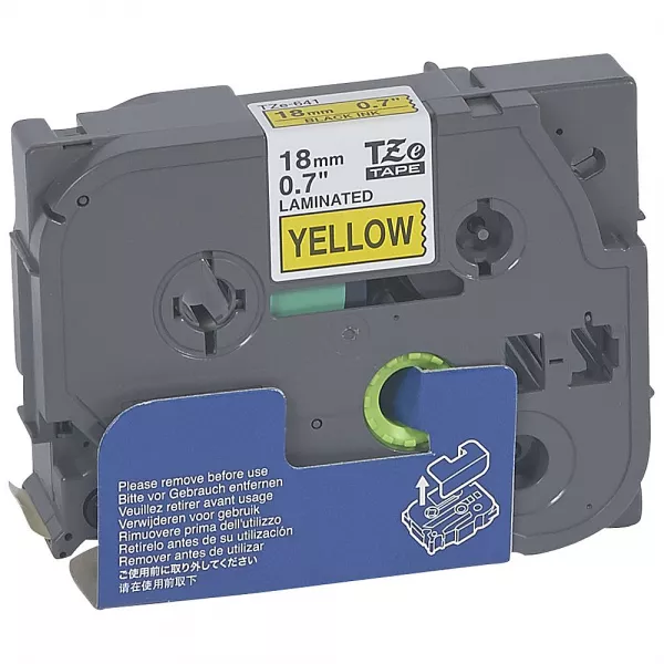 legrand-ruban titreuse logicab2 r�f.038900 jaune � surface lisse de larg.18mm, long. 8m (038907)