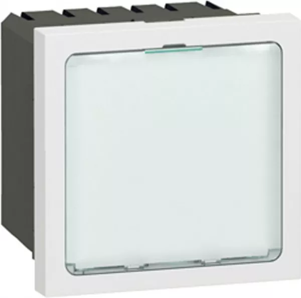 legrand-signal�tique lumineuse � leds blanches mosaic - 1 �tat - 2 modules - blanc (078520)