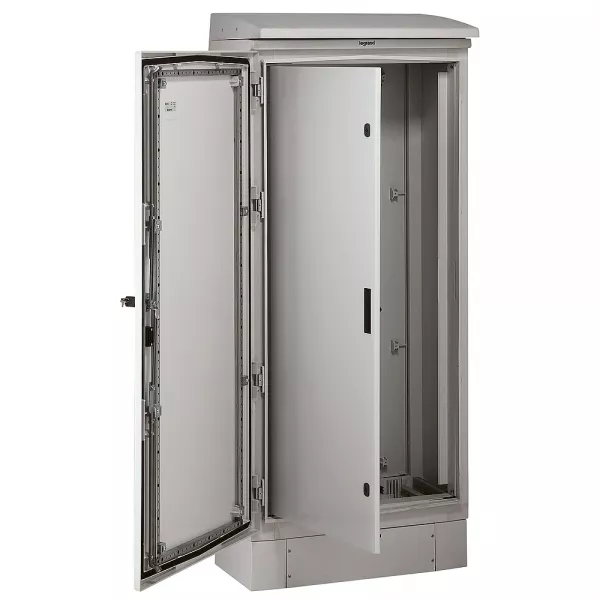legrand-socle armoire marina largeur 800mm et profondeur 400mm - hauteur 170mm - ral7035 (036296)