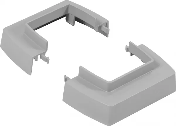 legrand-socle ou cache plafond pour colonne et colonnette 1 compartiment 45mm - gris (980983)