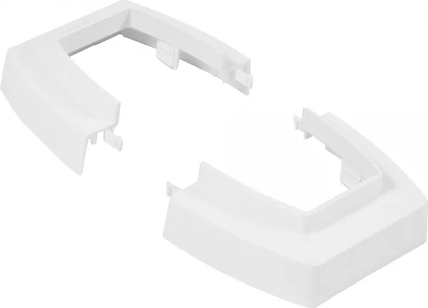 legrand-socle ou cache plafond pour colonne ou colonnette 2x45mm ou 1x80mm - blanc (980985)