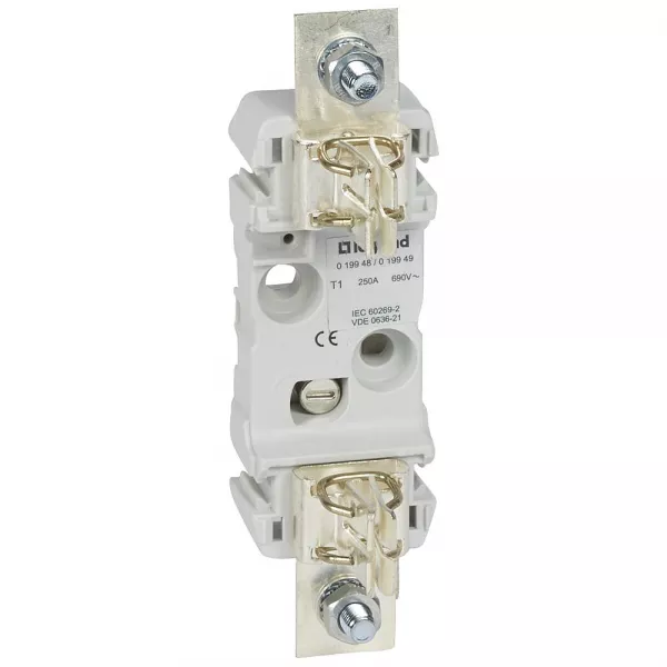 legrand-socle pour cartouche � couteau taille 1 - 1p sans minirupteur - 250a (019948)